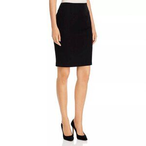 Vintage Tahari Black Suit Mid Rise Pencil Skirt